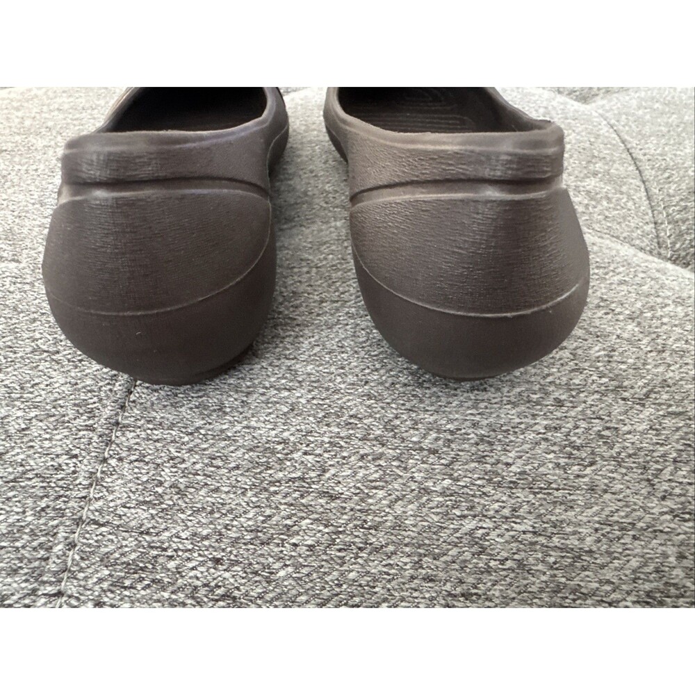 Crocs Gianna Alice Tortoise Shell Womens 6 Brown Cap Toe Ballet Flats Casual - Picture 11 of 16